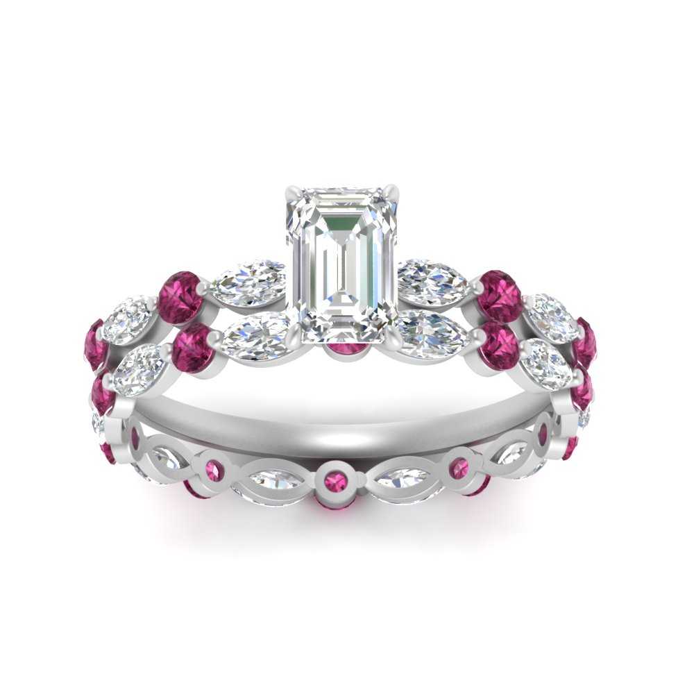emerald-cut-pink-sapphire-floating-marquise-accent-ring-with-eternity-wedding-band-in-white-gold-FDEWB9398EMGSADRPIANGLE5-NL-WG_306d8c68-50bb-4a6d-8df7-3bfeae6148b3.jpg?v=1758802003