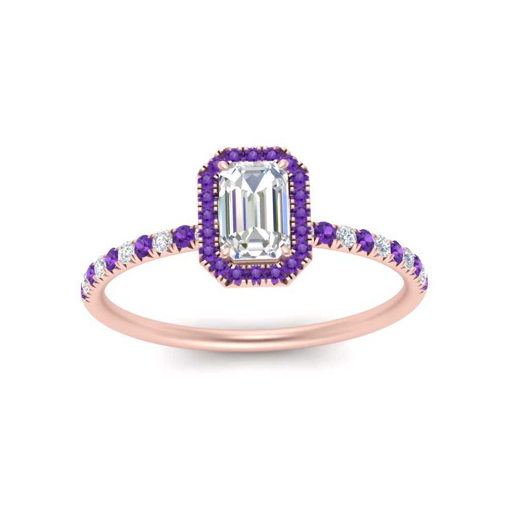 emerald-cut-purple-topaz-halo-petite-engagement-ring-in-rose-gold-FD8523EMRGVITOANGLE3-NL-RG