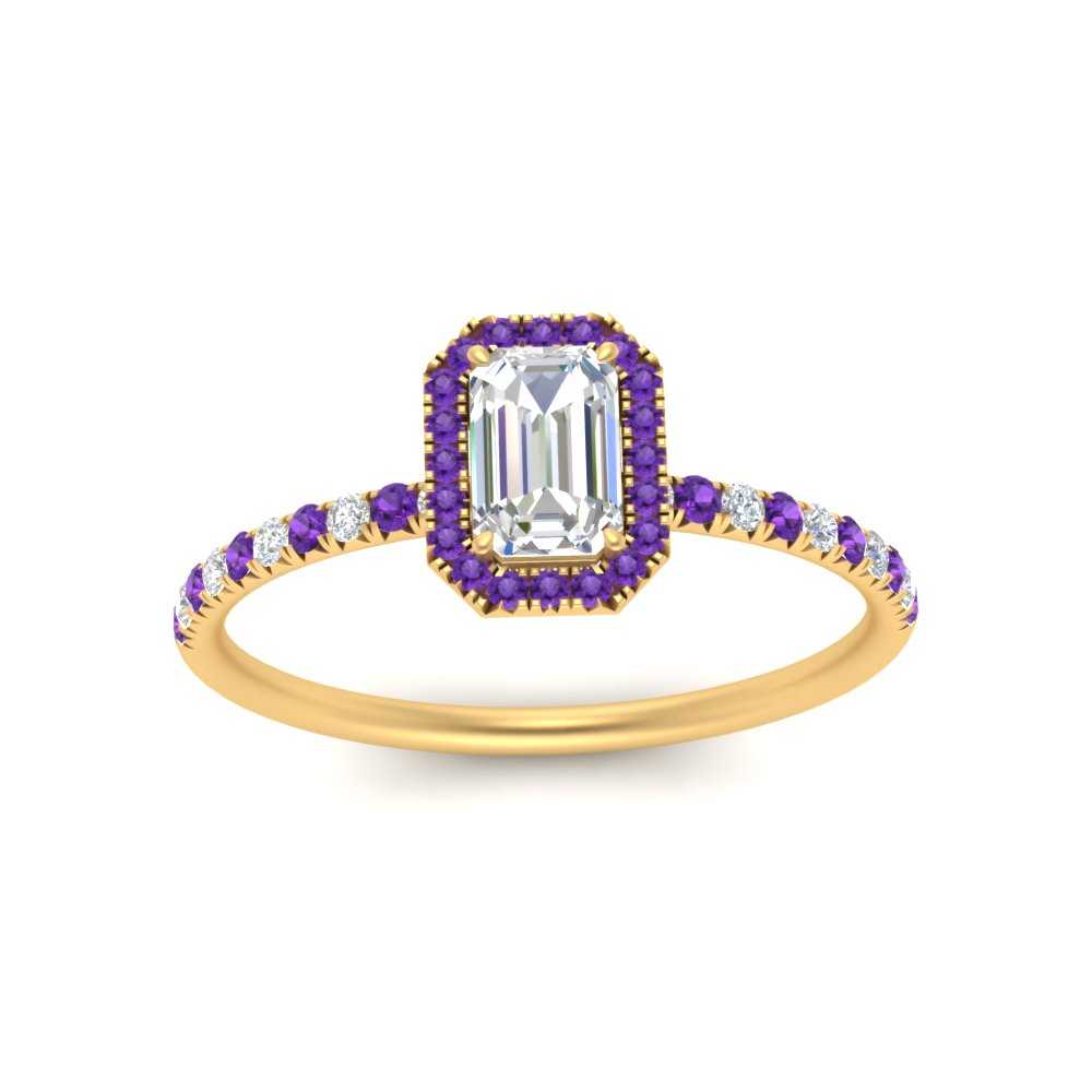 emerald-cut-purple-topaz-halo-petite-engagement-ring-in-yellow-gold-FD8523EMRGVITOANGLE3-NL-YG