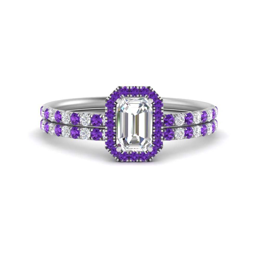 emerald-cut-purple-topaz-halo-wedding-ring-set-in-white-gold-FD8523EMGVITO-NL-WG