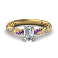 Thumbnail 79 - emerald-cut-purple-topaz-twisted-vine-engagement-ring-in-yellow-gold-FD9127EMRGVITO-NL-YG