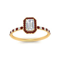 Thumbnail 95 - emerald-cut-ruby-halo-petite-engagement-ring-in-yellow-gold-FD8523EMRGRUDRANGLE3-NL-YG