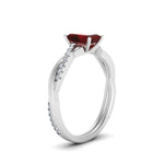 Load image into Gallery viewer, emerald-cut-ruby-simple-engagement-ring-in-white-gold-FD8253EMRGRUDR-NL-WG-GS.jpg
