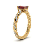 Load image into Gallery viewer, emerald-cut-ruby-twisted-engagement-ring-in-yellow-gold-FD9127EMRGRD-NL-YG-GS.jpg
