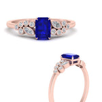 Load image into Gallery viewer, emerald-cut-sapphire-cluster-ring-in-rose-gold-FDENS3110EMRGSABL-NL-RG.jpg
