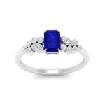Load image into Gallery viewer, emerald-cut-sapphire-cluster-ring-in-white-gold-FDENS3110EMRGSABL-NL-WG.jpg
