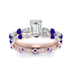 Load image into Gallery viewer, emerald-cut-sapphire-floating-marquise-accent-ring-with-eternity-wedding-band-in-rose-gold-FDEWB9398EMGSABLANGLE5-NL-RG_82bdcd52-0d23-42a4-b3d6-73cb8c46b620.jpg?v=1758801923
