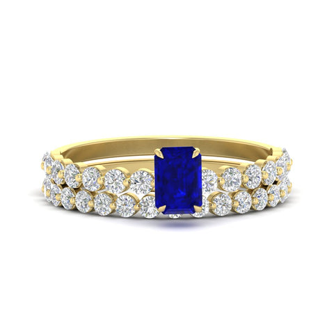 emerald-cut-sapphire-single-prong-diamond-bridal-rings-set-in-FDENS3023EMGSABL-NL-YG-GS