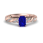 Load image into Gallery viewer, emerald-cut-sapphire-twisted-engagement-ring-in-rose-gold-FD9127EMRGBS-NL-RG-GS.jpg
