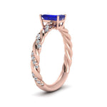 Load image into Gallery viewer, emerald-cut-sapphire-twisted-engagement-ring-in-rose-gold-FD9127EMRGBS-NL-RG-GS.jpg
