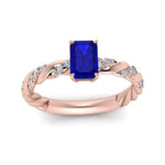 Load image into Gallery viewer, emerald-cut-sapphire-twisted-engagement-ring-in-rose-gold-FD9127EMRGBS-NL-RG-GS.jpg
