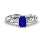 Load image into Gallery viewer, emerald-cut-sapphire-twisted-engagement-ring-in-white-gold-FD9127EMRGBS-NL-WG-GS.jpg
