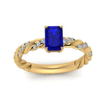 Load image into Gallery viewer, emerald-cut-sapphire-twisted-engagement-ring-in-yellow-gold-FD9127EMRGBS-NL-YG-GS.jpg
