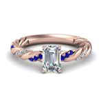 Load image into Gallery viewer, emerald-cut-sapphire-twisted-vine-engagement-ring-in-rose-gold-FD9127EMRGSABL-NL-RG

