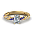 Thumbnail 58 - emerald-cut-sapphire-twisted-vine-engagement-ring-in-yellow-gold-FD9127EMRGSABL-NL-YG
