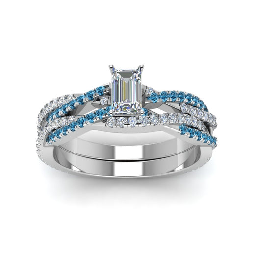 emerald-cut-simple-diamond-twisted-vine-bridal-ring-sets-with-ice-blue-topaz-in-950-Platinum-FD8233EMGICBLTO-NL-WG