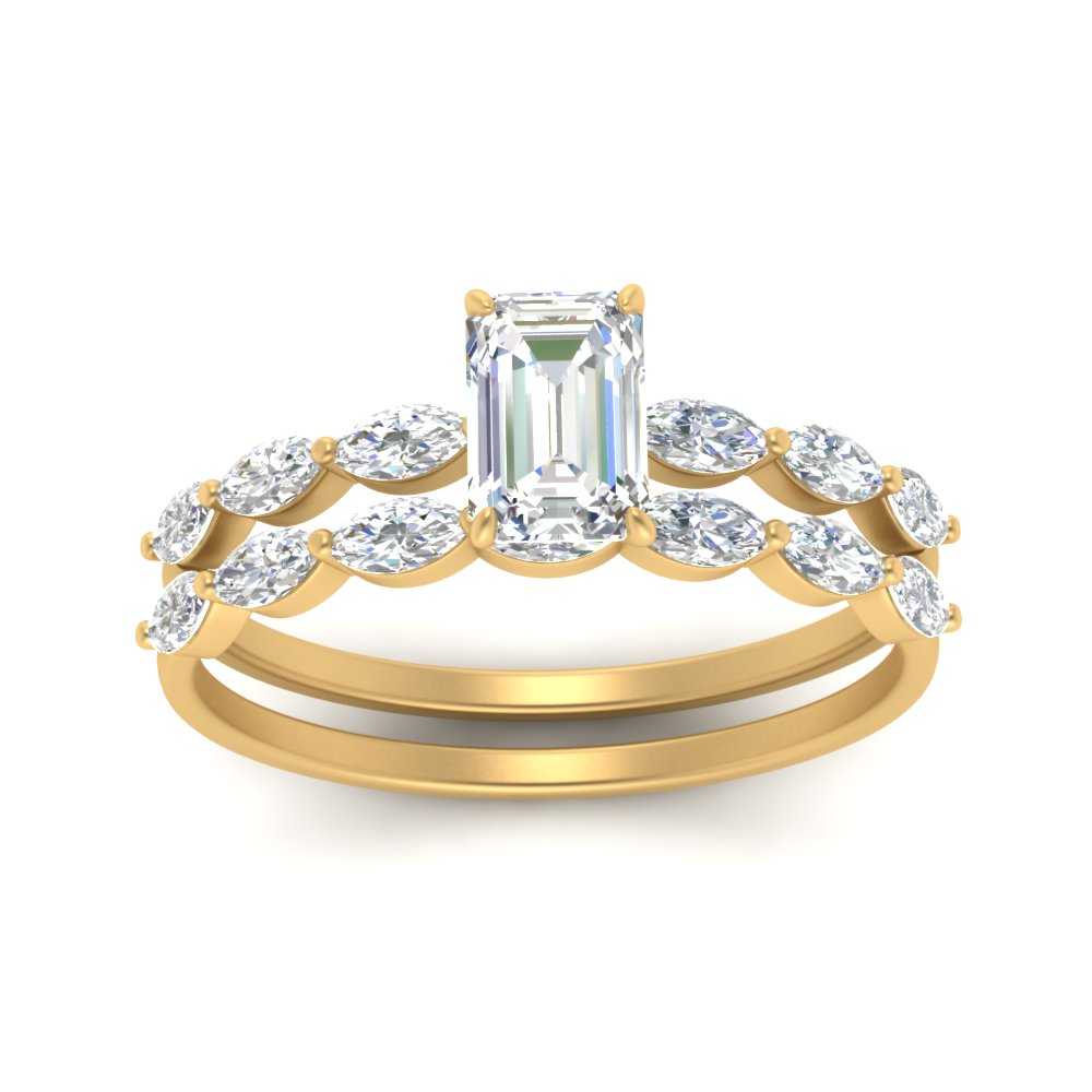 emerald-cut-single-prong-marquise-diamond-engagement-ring-and-band-in-FD9939EM-NL-YG