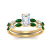 Load image into Gallery viewer, emerald-cut-single-prong-marquise-emerald-engagement-ring-and-band-in-FD9939EMGEMGR-NL-YG