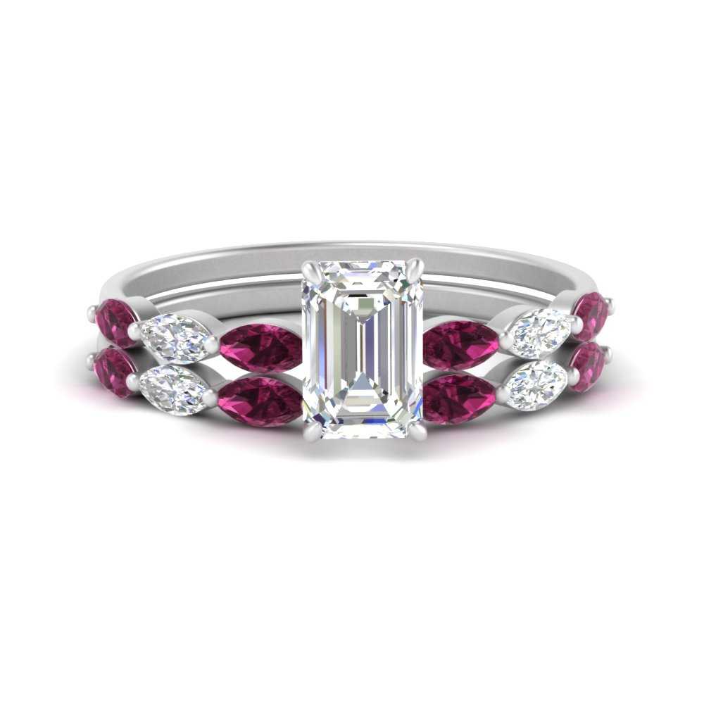 emerald-cut-single-prong-marquise-pink-sapphire-engagement-ring-and-band-in-FD9939EMGSADRPI-NL-WG