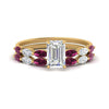 Load image into Gallery viewer, emerald-cut-single-prong-marquise-pink-sapphire-engagement-ring-and-band-in-FD9939EMGSADRPI-NL-YG