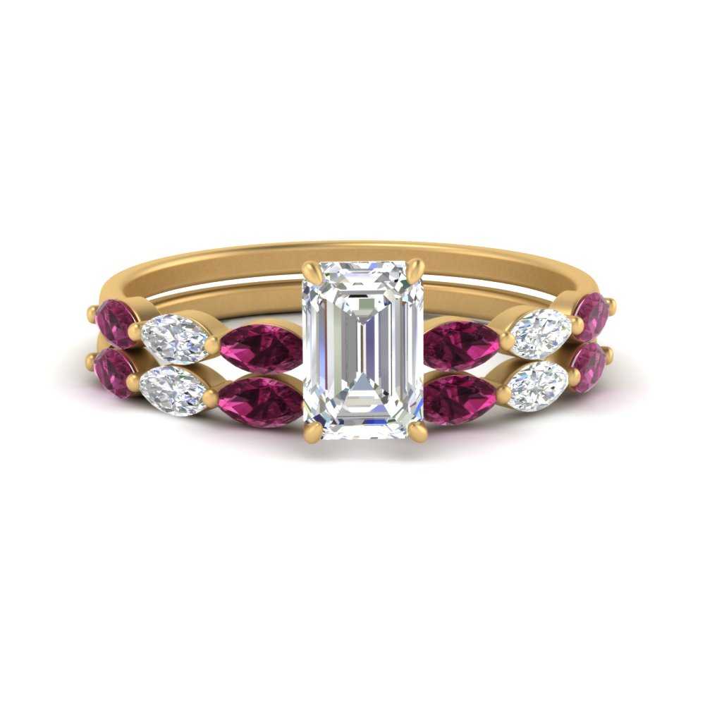 emerald-cut-single-prong-marquise-pink-sapphire-engagement-ring-and-band-in-FD9939EMGSADRPI-NL-YG