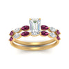Load image into Gallery viewer, emerald-cut-single-prong-marquise-pink-sapphire-engagement-ring-and-band-in-FD9939EMGSADRPI-NL-YG