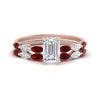 Load image into Gallery viewer, emerald-cut-single-prong-marquise-ruby-engagement-ring-and-band-in-FD9939EMGRUDR-NL-RG