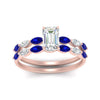 Load image into Gallery viewer, emerald-cut-single-prong-marquise-sapphire-engagement-ring-and-band-in-FD9939EMGSABL-NL-RG