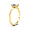 Thumbnail 8 - Cathedral Emerald Cut Solitaire Ring