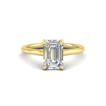 Load image into Gallery viewer, emerald-cut-stunning-solitaire-diamond-ring-in-yellow-gold-FD11296EMR-NL-YG