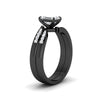 Load image into Gallery viewer, emerald-cut-swirl-channel-diamond-bridal-black-set-in-black-gold-FDENS4028EM-NL-BG.jpg