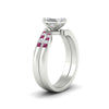 Load image into Gallery viewer, emerald-cut-swirl-channel-diamond-bridal-set-with-pink-sapphire-in-white-gold-FDENS4028EMGSADRPI-NL-WG.jpg