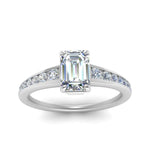 Load image into Gallery viewer, emerald-cut-swirl-engraved-channel-accent-diamond-engagement-ring-in-FD122866EMR-NL-WG