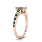 Load image into Gallery viewer, emerald-cut-swirl-engraved-channel-accent-diamond-engagement-ring-with-emerald-in-FD122866EMRGEMGR-NL-RG