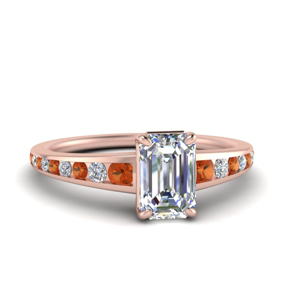 emerald-cut-swirl-engraved-channel-accent-diamond-engagement-ring-with-orange-sapphire-in-FD122866EMRGSAOR-NL-RG