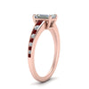 Load image into Gallery viewer, emerald-cut-swirl-engraved-channel-accent-diamond-engagement-ring-with-ruby-in-FD122866EMRGRUDR-NL-RG