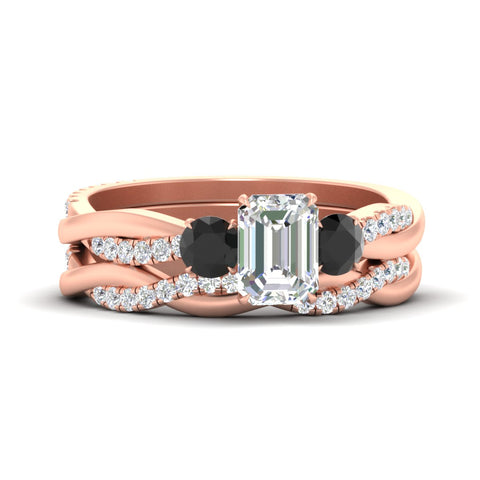 emerald-cut-three-stone-twisted-black-diamond-wedding-band-in-rose-gold-fdens3301emgblacksleep-nl-rg.jpg