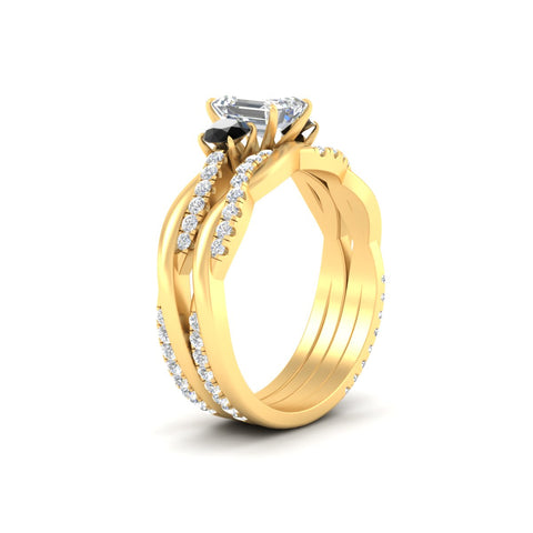 emerald-cut-three-stone-twisted-black-diamond-wedding-band-in-yellow-gold-fdens3301emgblackangle2-nl-yg.jpg