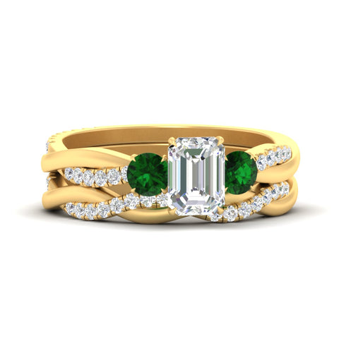 emerald-cut-three-stone-twisted-emerald-wedding-band-in-yellow-gold-fdens3301emgemgrsleep-nl-yg.jpg