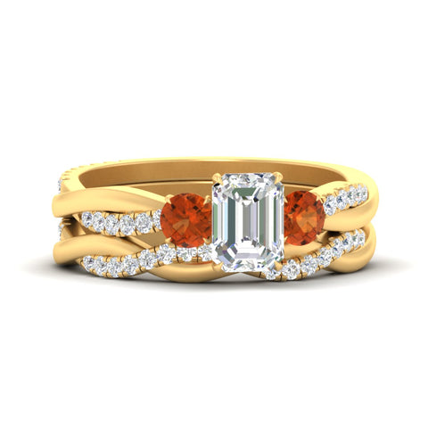 emerald-cut-three-stone-twisted-orange-sapphire-wedding-band-in-yellow-gold-fdens3301emgsaorsleep-nl-yg.jpg