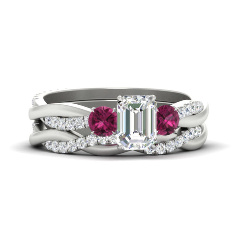 emerald-cut-three-stone-twisted-pink-sapphire-wedding-band-in-white-gold-fdens3301emgsadrpisleep-nl-wg.jpg