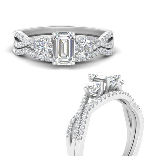 emerald-cut-twisted-floral-prong-diamond-wedding-set-in-white-gold-FD10257EM-ANGLE3-NL-WG?v=1756359975