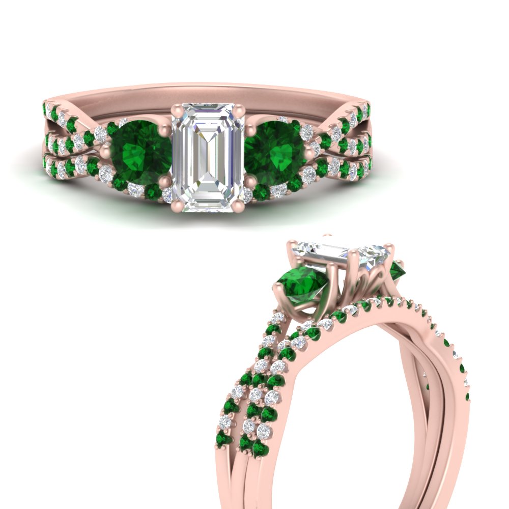emerald-cut-twisted-floral-prong-emerald-wedding-set-in-rose-gold-FD10257EMGEMGR-ANGLE3-NL-RG?v=1756359975