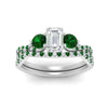 Load image into Gallery viewer, emerald-cut-twisted-floral-prong-emerald-wedding-set-in-white-gold-FD10257EMGEMGR-ANGLE5-NL-WG?v=1756359975
