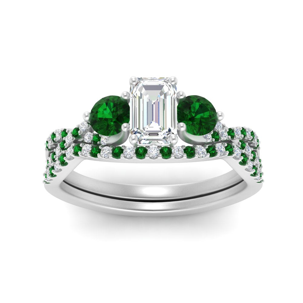 emerald-cut-twisted-floral-prong-emerald-wedding-set-in-white-gold-FD10257EMGEMGR-ANGLE5-NL-WG?v=1756359975