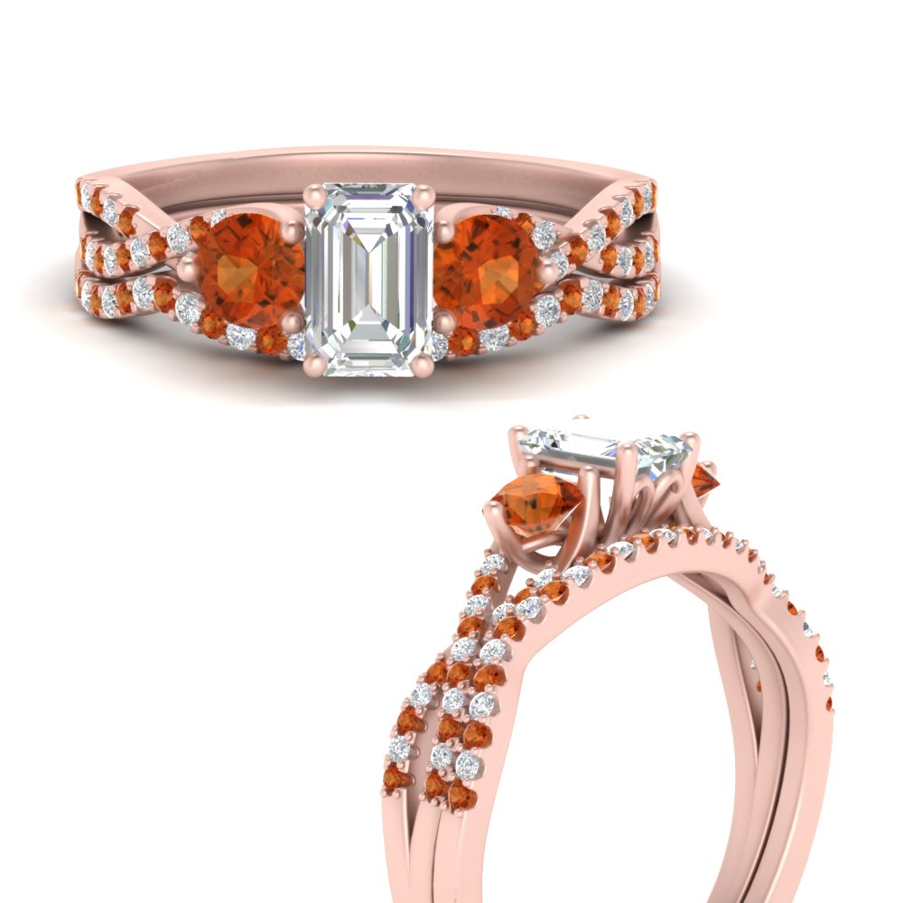 emerald-cut-twisted-floral-prong-orange-sapphire-wedding-set-in-rose-gold-FD10257EMGSAOR-ANGLE3-NL-RG_7e29704c-8bb4-4662-a47e-75ca860c99a9?v=1756360118