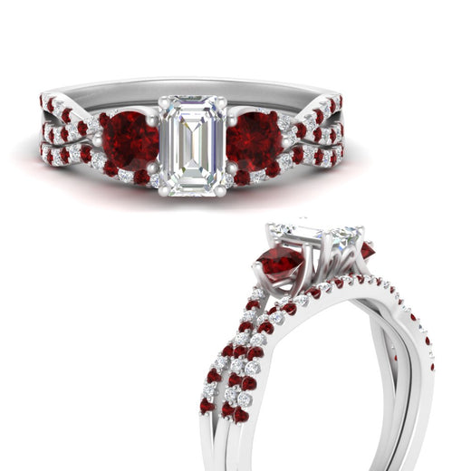 emerald-cut-twisted-floral-prong-ruby-wedding-set-in-white-gold-FD10257EMGRUDR-ANGLE3-NL-WG?v=1756359975