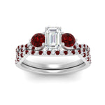 Load image into Gallery viewer, emerald-cut-twisted-floral-prong-ruby-wedding-set-in-white-gold-FD10257EMGRUDR-ANGLE5-NL-WG_793820ac-de6b-47b6-8f1d-0521fe9e2456?v=1756360118
