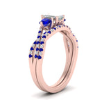 Load image into Gallery viewer, emerald-cut-twisted-floral-prong-sapphire-wedding-set-in-rose-gold-FD10257EMGSABL-ANGLE2-NL-RG_394fac81-4251-4e03-84cd-37c7d75bbcb4?v=1756360118
