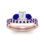 Load image into Gallery viewer, emerald-cut-twisted-floral-prong-sapphire-wedding-set-in-rose-gold-FD10257EMGSABL-ANGLE5-NL-RG?v=1756359975
